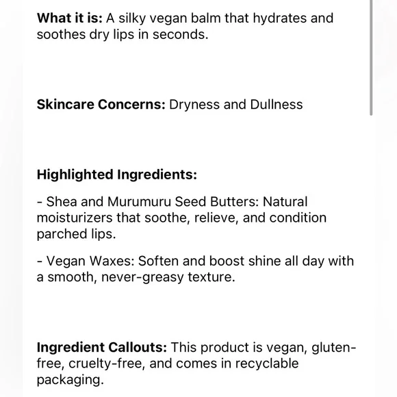 🌟SOLD🌟SUMMER FRIDAYS Lip Butter Balm in Pink Sugar 7 g Mini - Picture 9 of 10